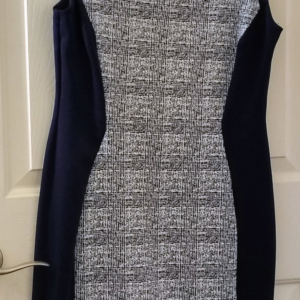 Elegant Black and Gray Women's Dress